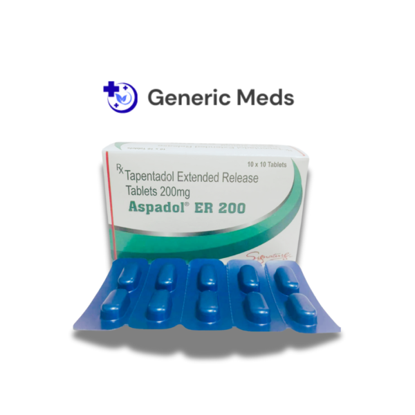 Aspadol 200mg Tapentadol tablets