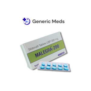 Malegra 200 mg Sildenafil Citrate tablets
