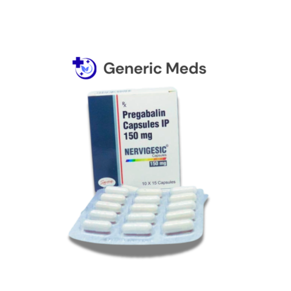 Nervigesic 150 mg Pregabalin capsules