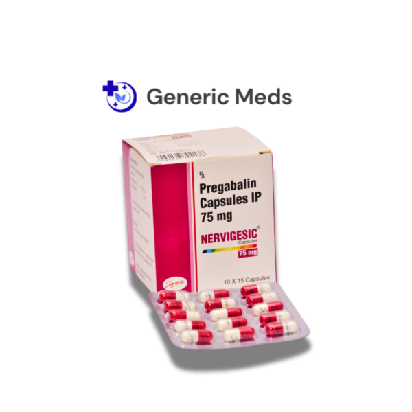 Nervigesic 75 mg Pregabalin capsules